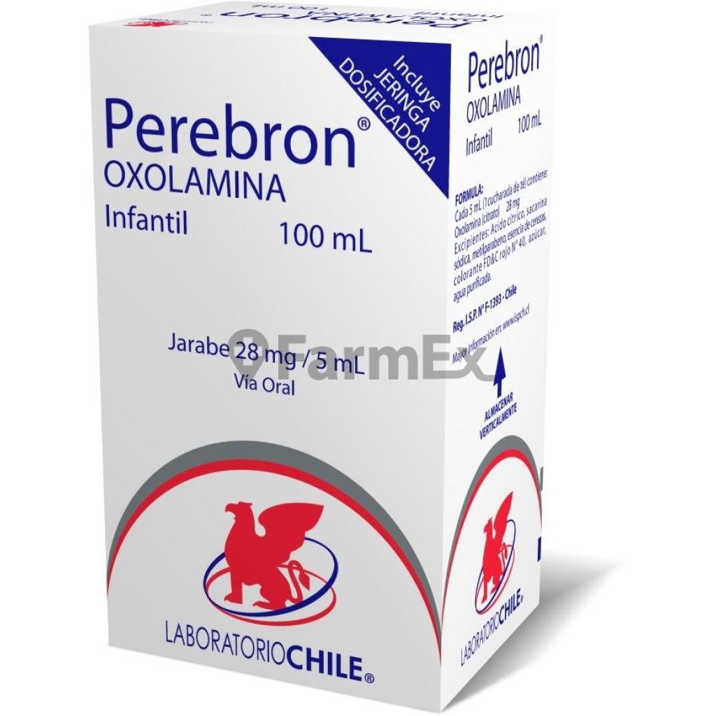 Perebron Jarabe Infantil 28 mg / 5 ml x 100 ml LAB. CHILE